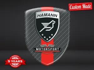 Hamann Heckscheibenaufkleber Trucks Stil Limitiert Robust